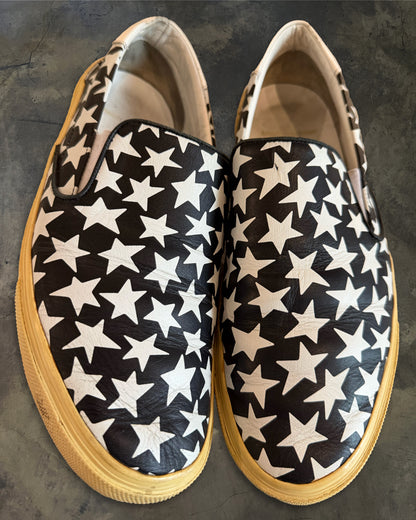 SAINT LAURENT STAR SLIP ON SNEAKER