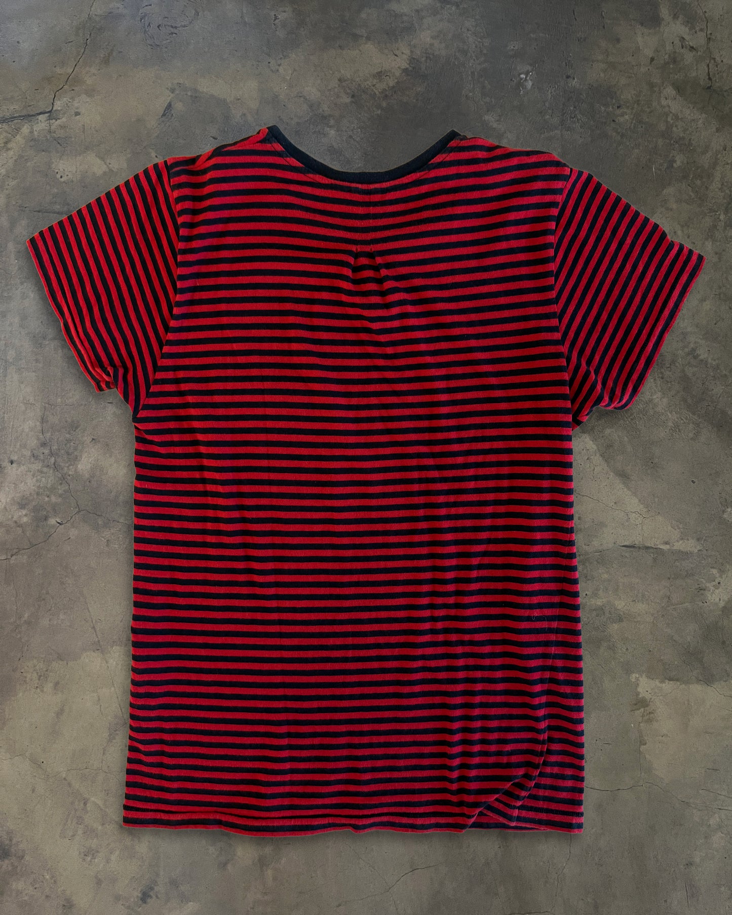 SAINT LAURENT AW2015 STRIPED POCKET TEE