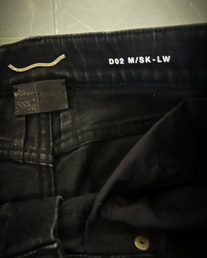 SAINT LAURENT SS2016 LEATHER REPAIR STUDDED D02