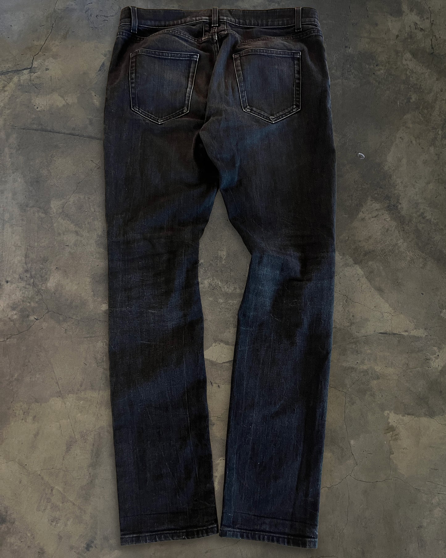 SAINT LAURENT SS2016 LEATHER REPAIR STUDDED D02