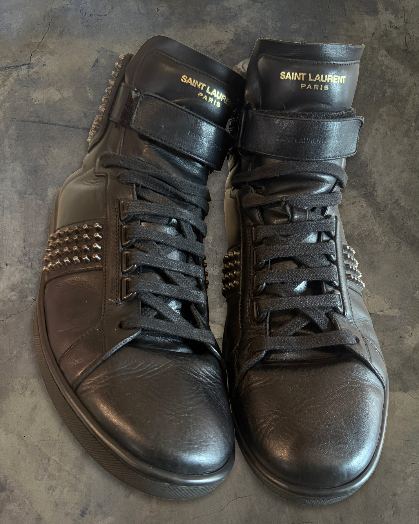 SAINT LAURENT SS2016 STUDDED SL/H14