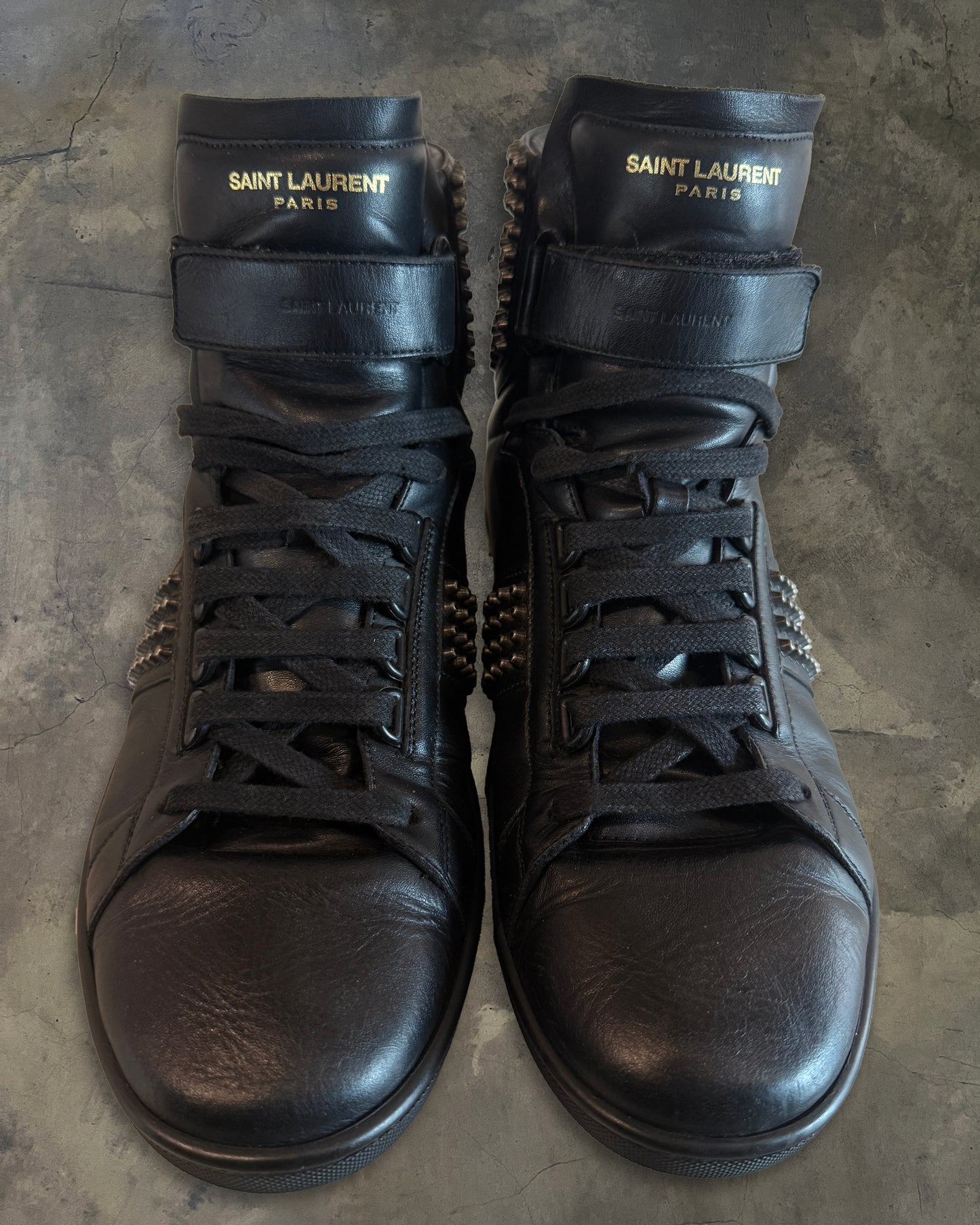 SAINT LAURENT SS2016 STUDDED SL/H14