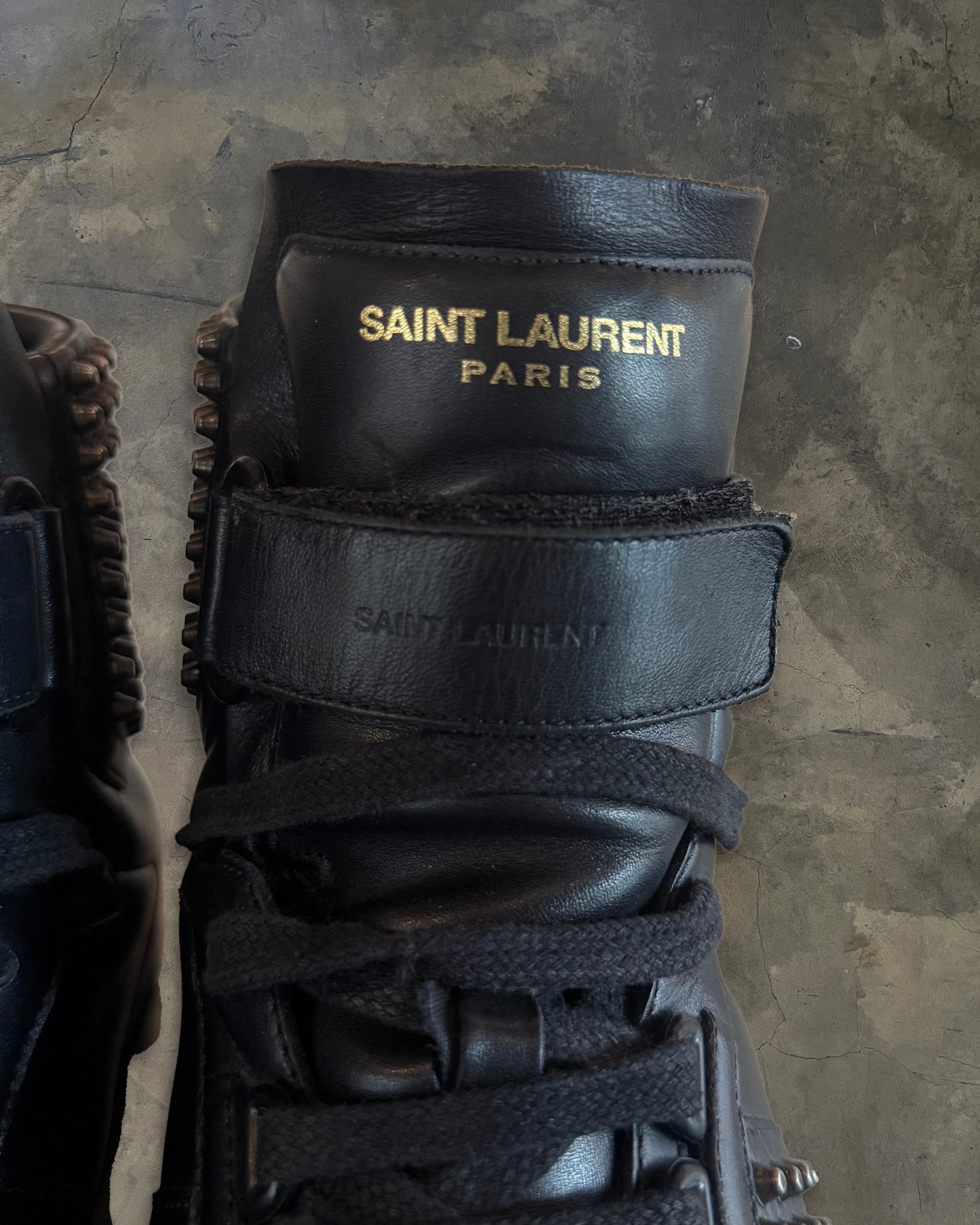 SAINT LAURENT SS2016 STUDDED SL/H14