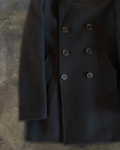 SAINT LAURENT FW2016 BLACK TRENCH COAT