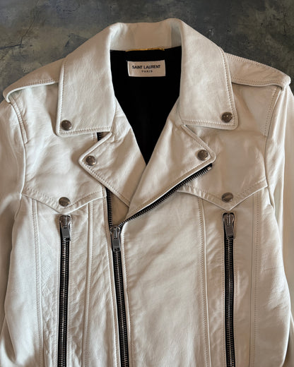 SAINT LAURENT FW2016 LAMBSKIN CREAM L01