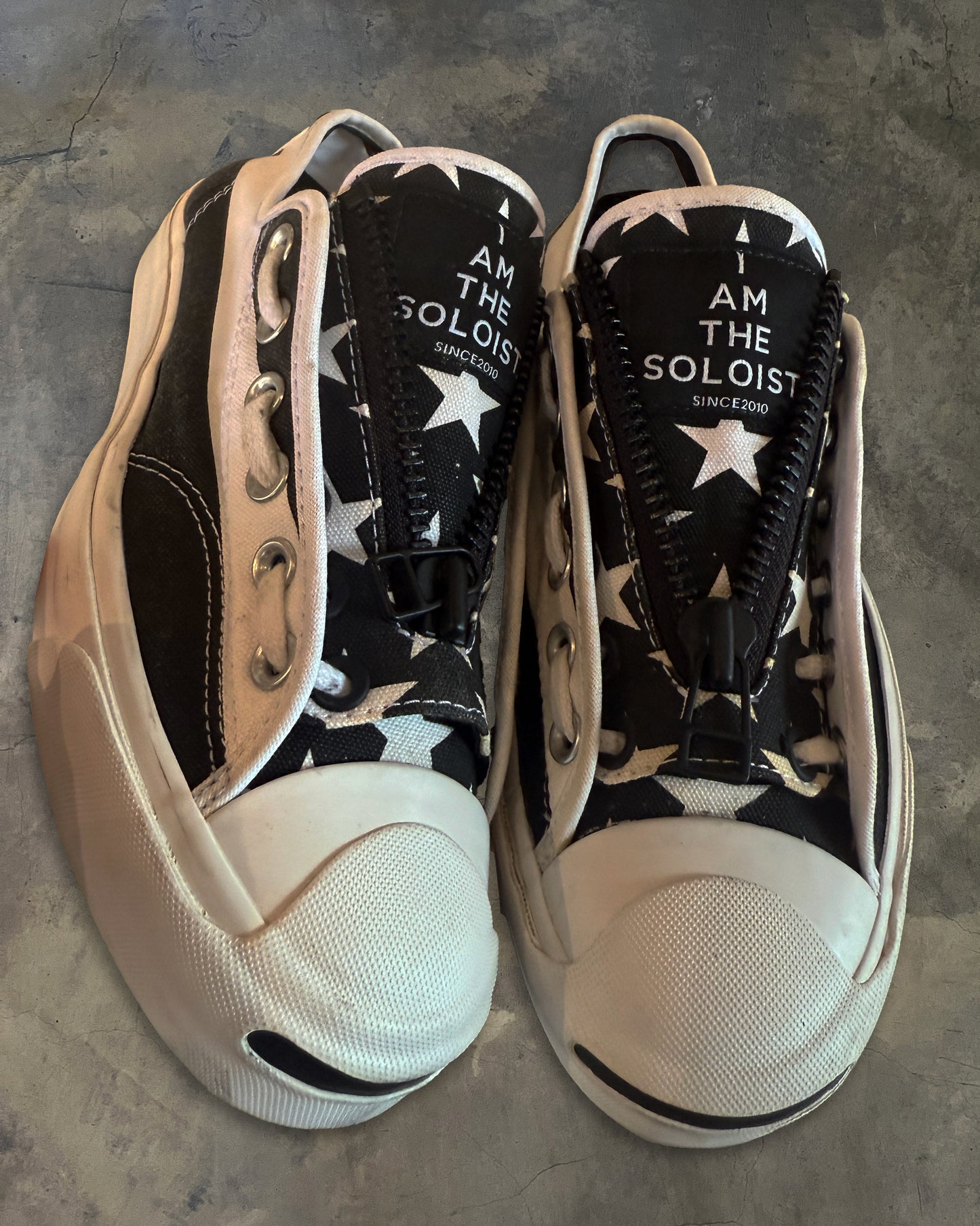 THE SOLOIST X CONVERSE OX WHITE JACK PURCELL