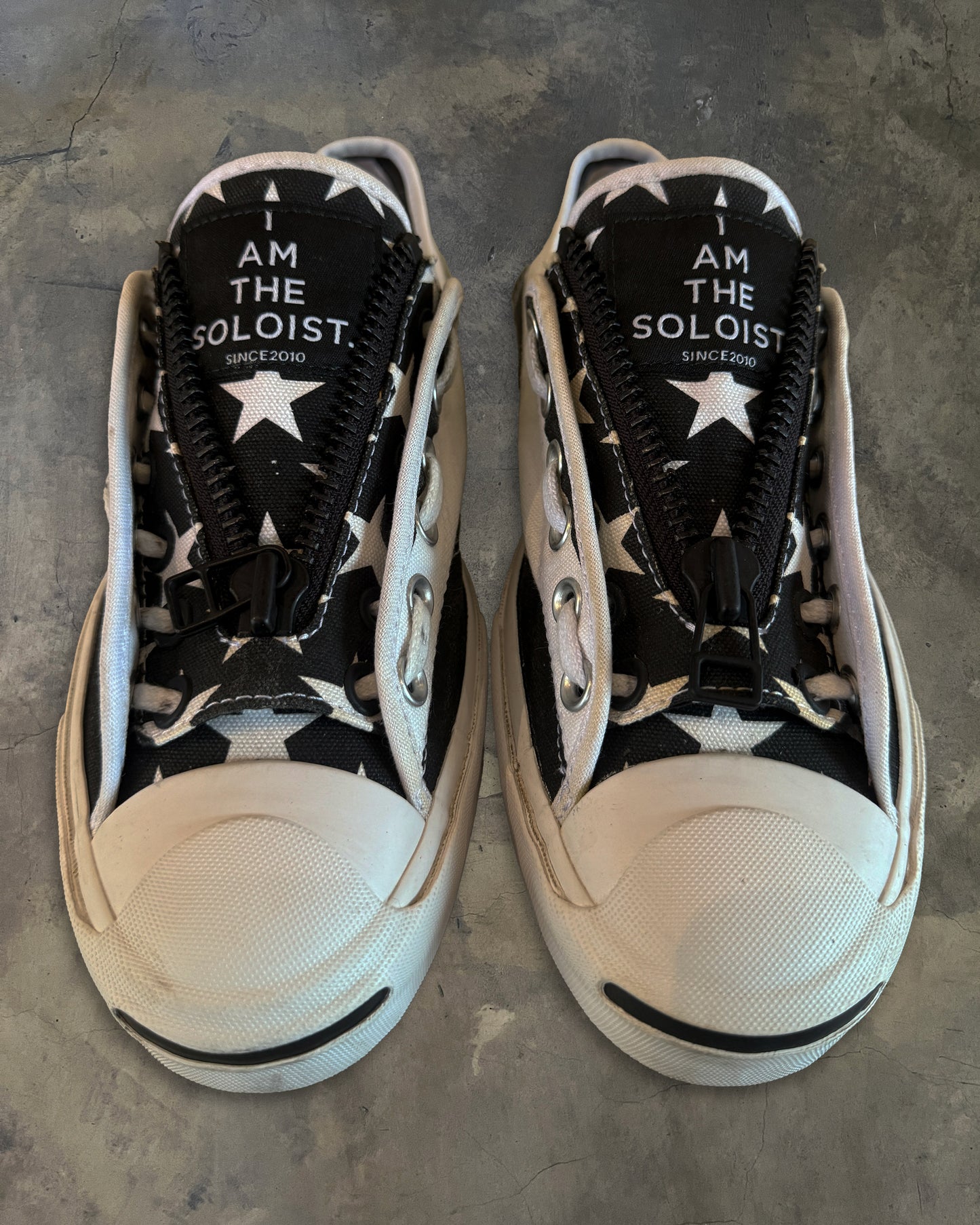 THE SOLOIST X CONVERSE OX WHITE JACK PURCELL