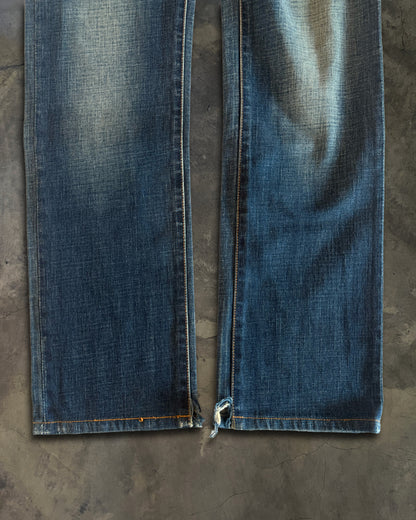 DIOR HOMME SS2007 SPIDERWEB DENIM