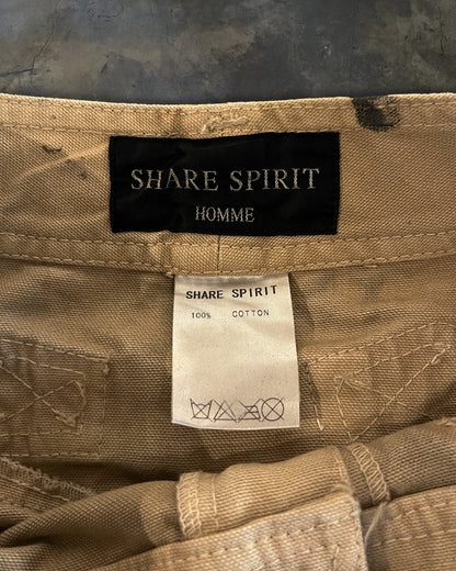 SHARE SPIRIT HOMME PAINTED DENIM