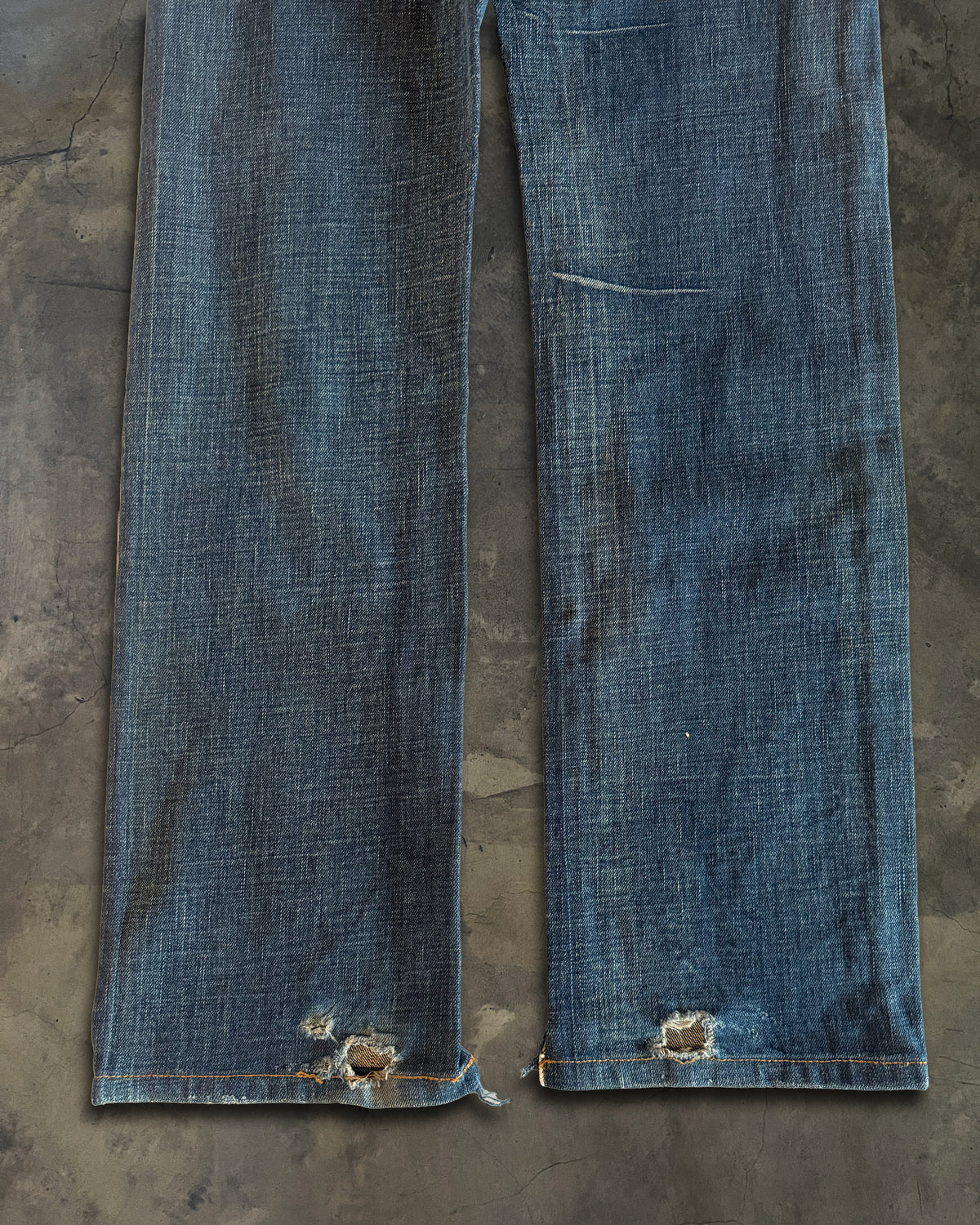 DIOR HOMME SS2007 SPIDERWEB DENIM