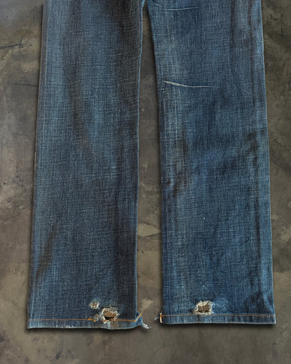 DIOR HOMME SS2007 SPIDERWEB DENIM