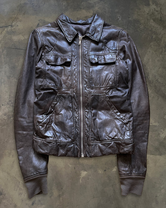 RICK OWENS FW2008 "STAG" BRUISER JACKET