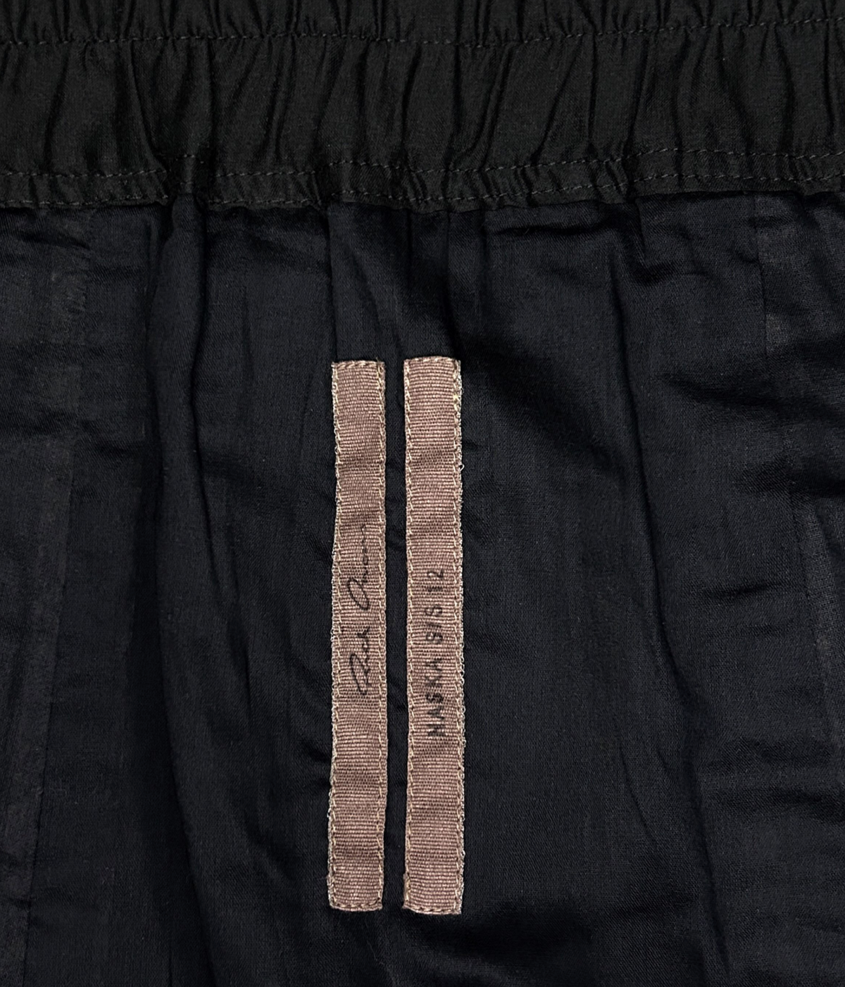 RICK OWENS SS2012 NASKA PYTHON POD SHORTS