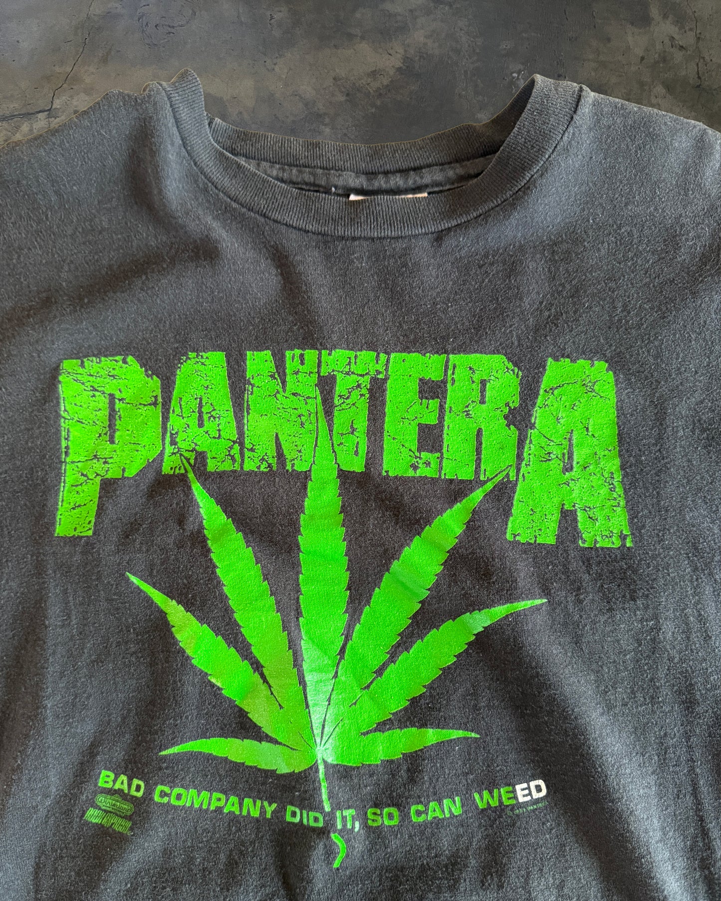 1991 PANTERA "FLY'N ACROSS AMERICA" TOUR TEE