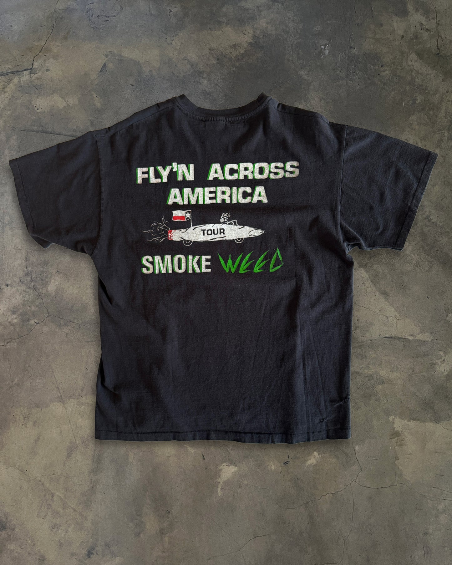 1991 PANTERA "FLY'N ACROSS AMERICA" TOUR TEE