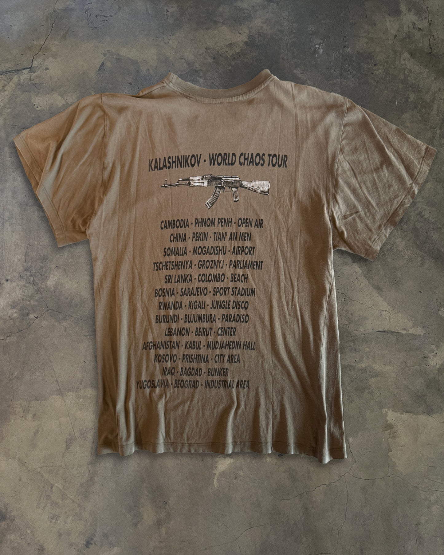 VINTAGE AK WORLD TOUR TEE