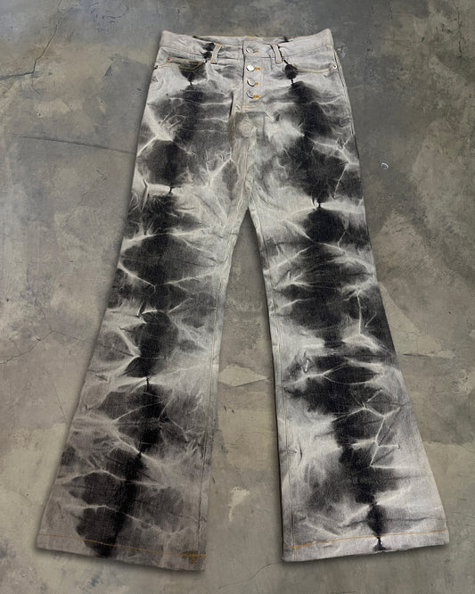 TORNADO MART FLARED TIE DYE DENIM ★★★