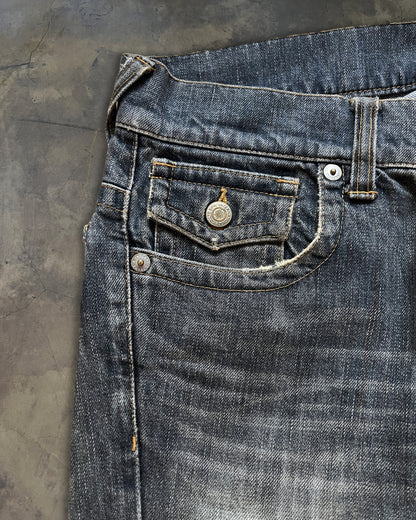 TORNADO MART WASHED FLARED DENIM