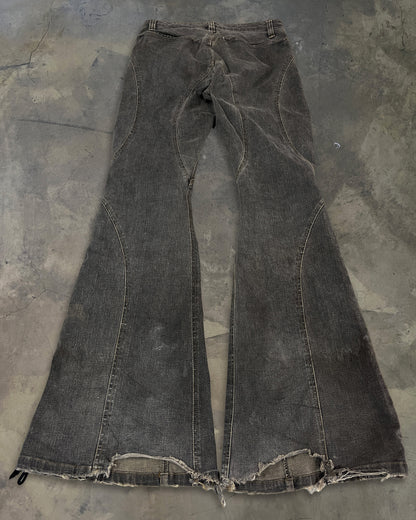 TORNADO MART LACED FLARE DENIM