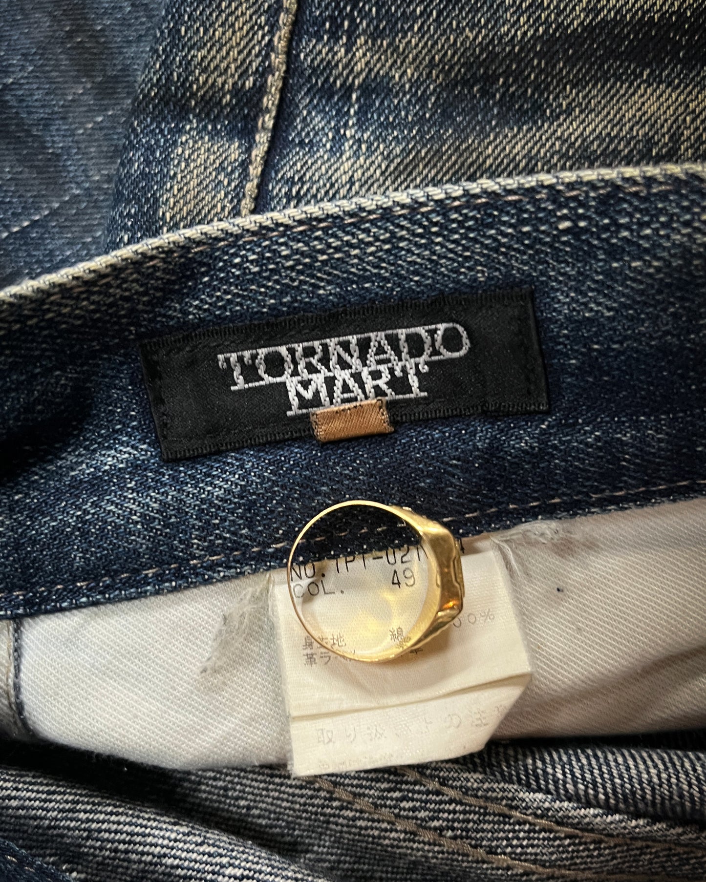 TORNADO MART HONEYCOMB WASHED DENIM