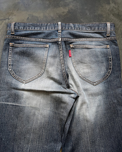 TORNADO MART WASHED FLARED DENIM