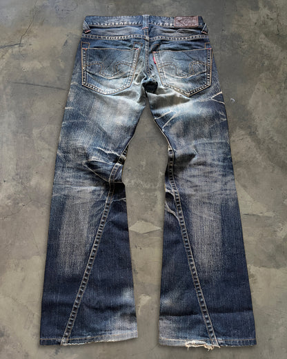 TORNADO MART ACID WASH DENIM ★★★