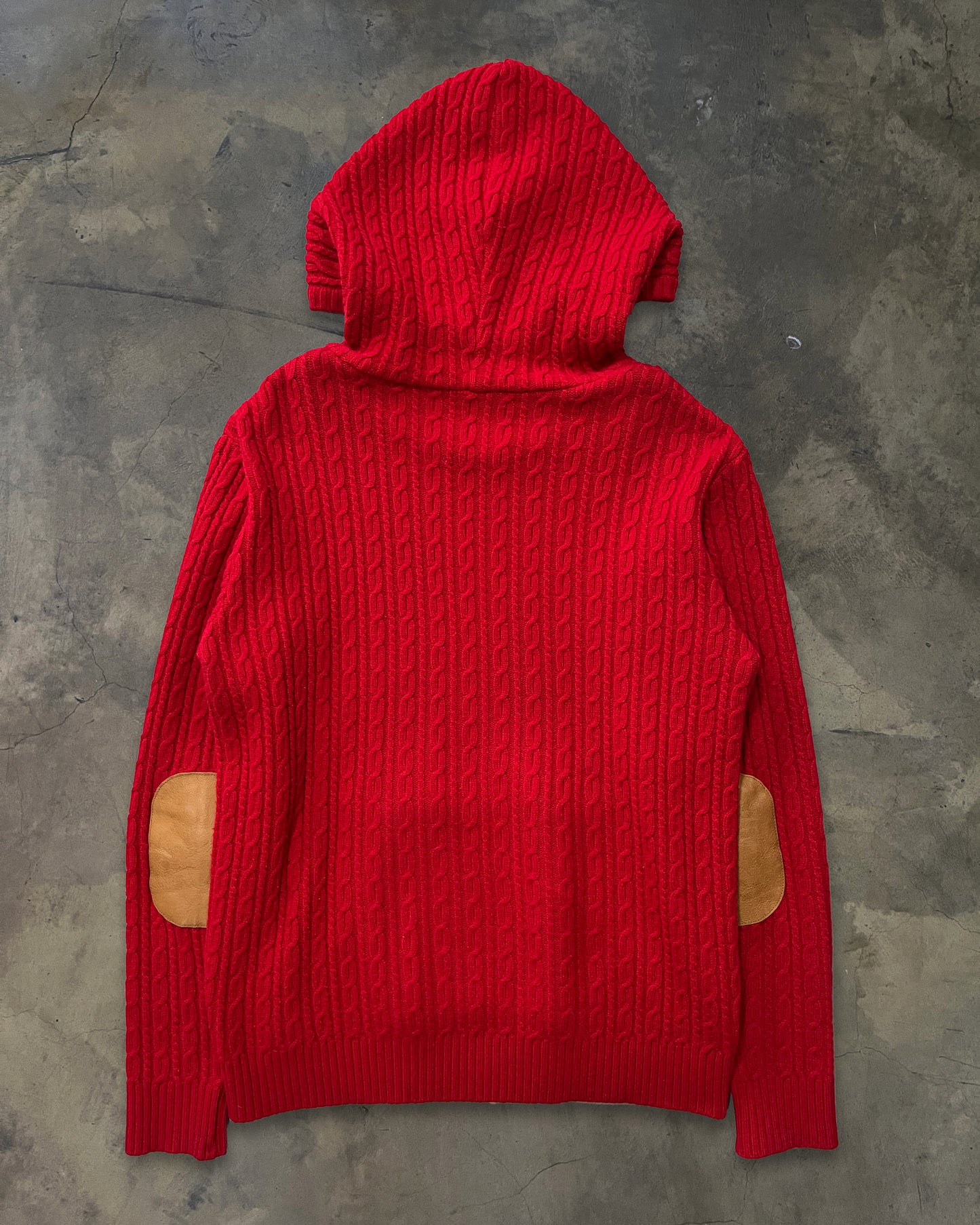 UNDERCOVER CABLE KNIT HOODIE