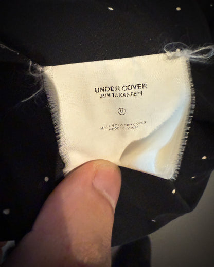 UNDERCOVER AW2002 "WITCH'S CELL DIVISION" VELVET CROSS JACKET