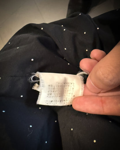 UNDERCOVER AW2002 "WITCH'S CELL DIVISION" VELVET CROSS JACKET