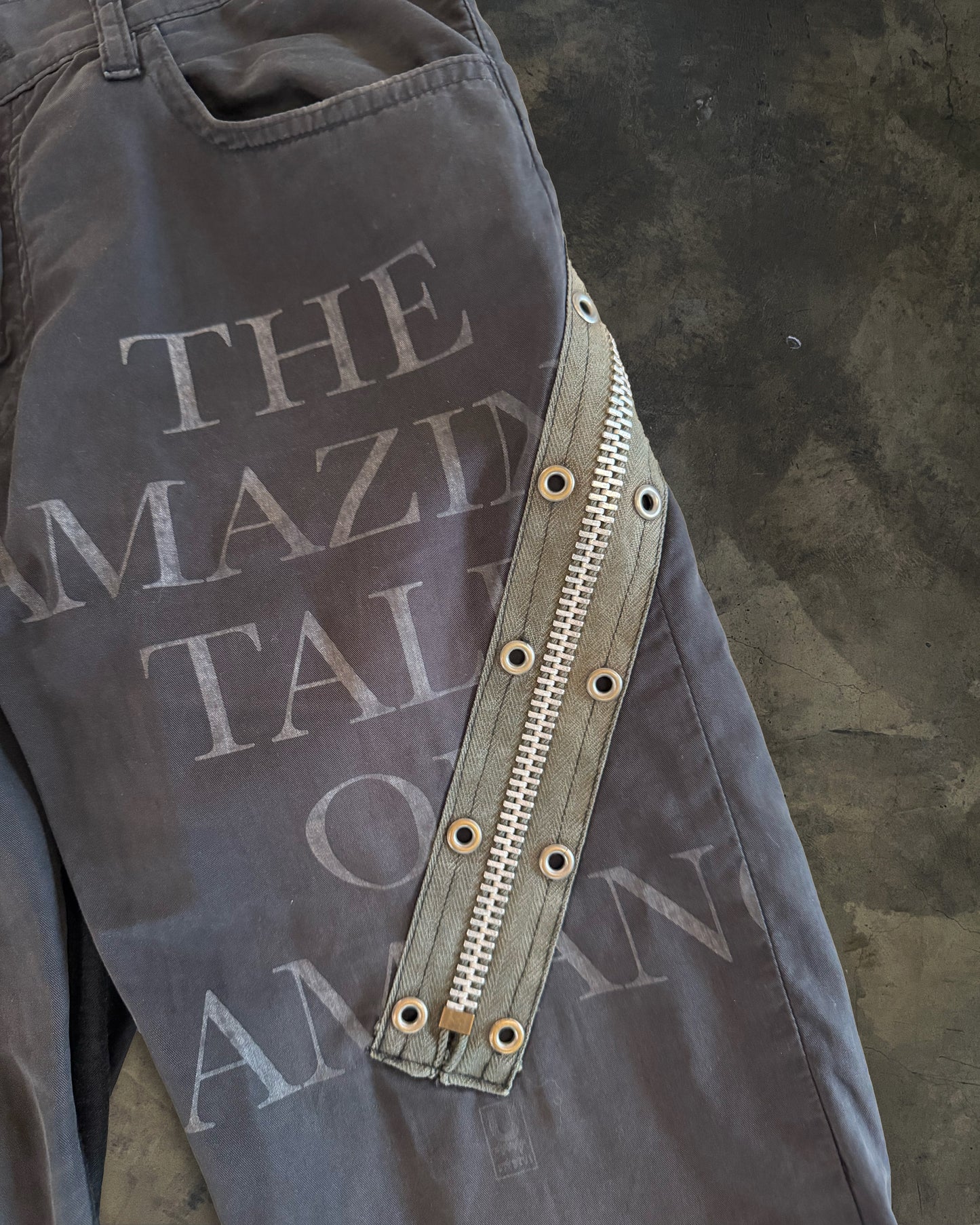 UNDERCOVER SS2006 "T" HYBRID T-SHIRT PANTS