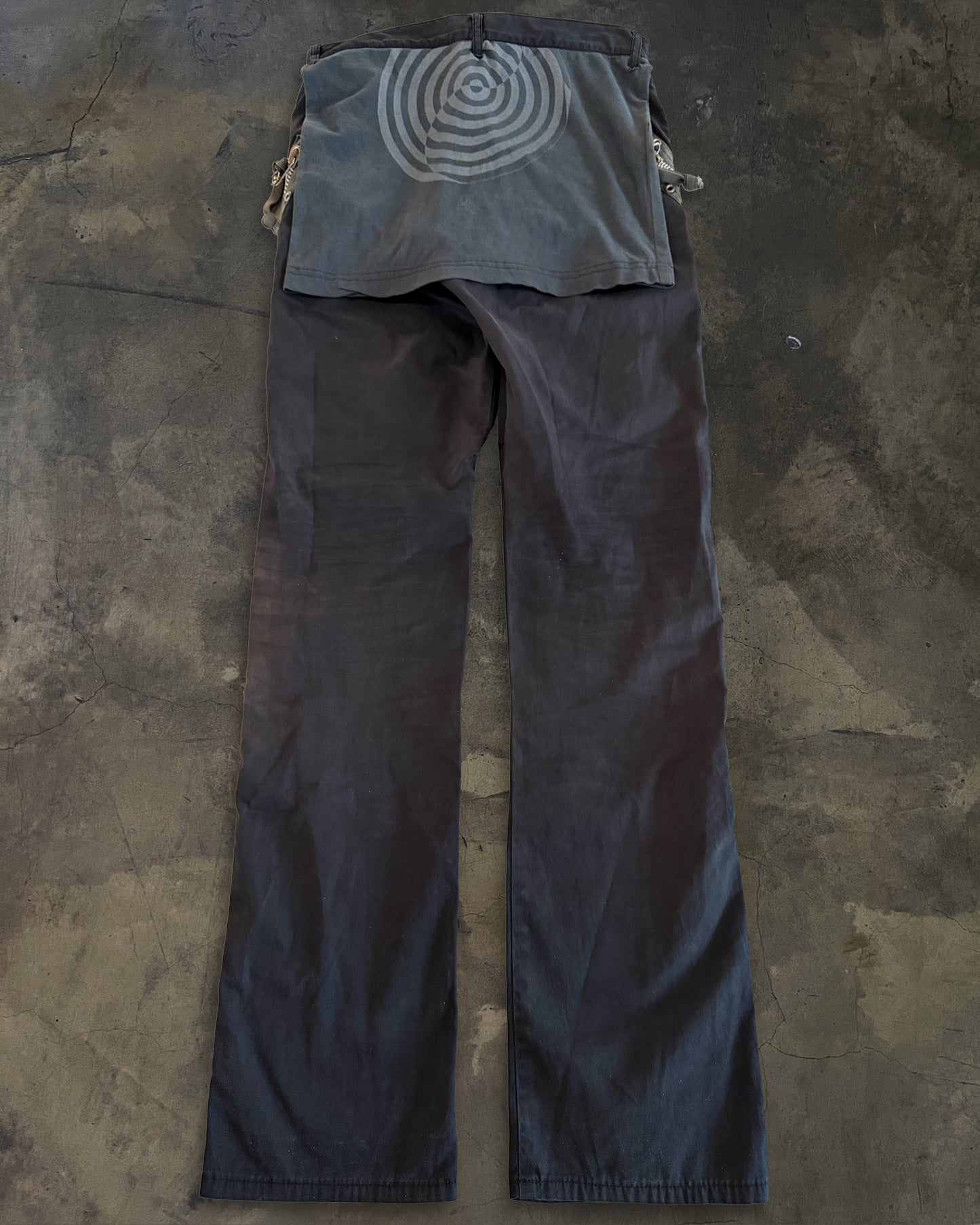 UNDERCOVER SS2006 "T" HYBRID T-SHIRT PANTS