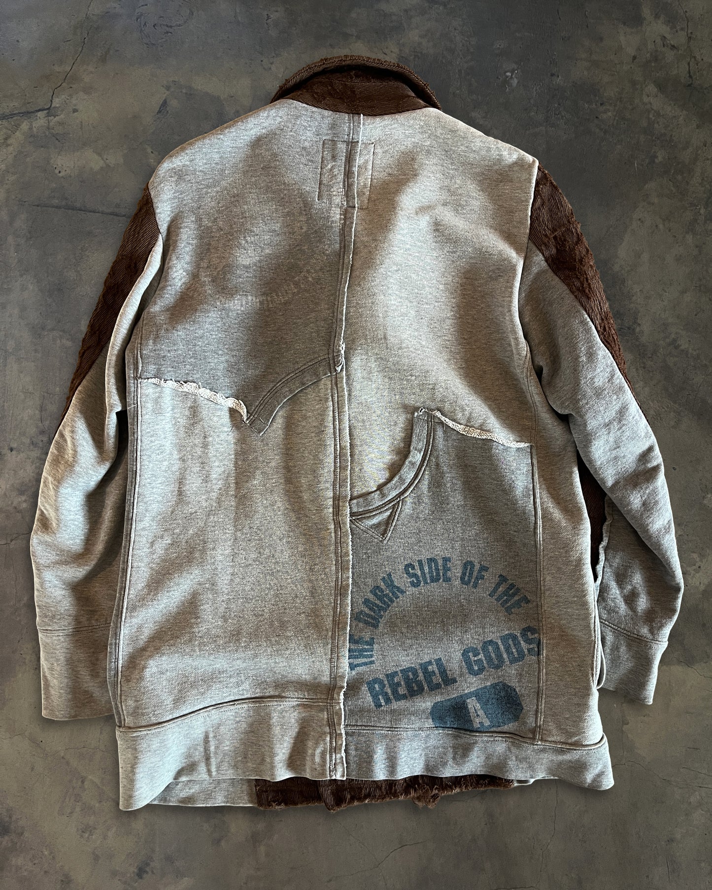 UNDERCOVER AW2003 "PAPERDOLL" HYBRID PEA COAT