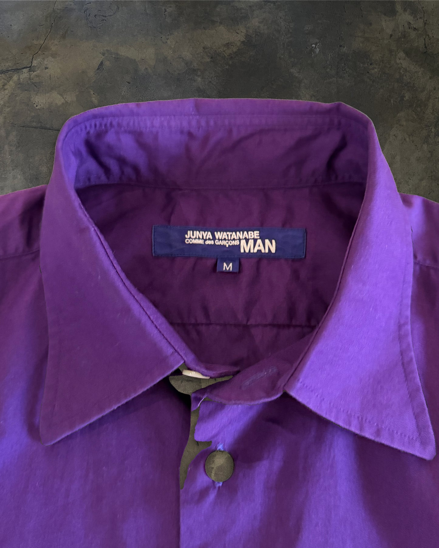 JUNYA WATANABE SS2002 PEANUT BUTTER BUTTON UP