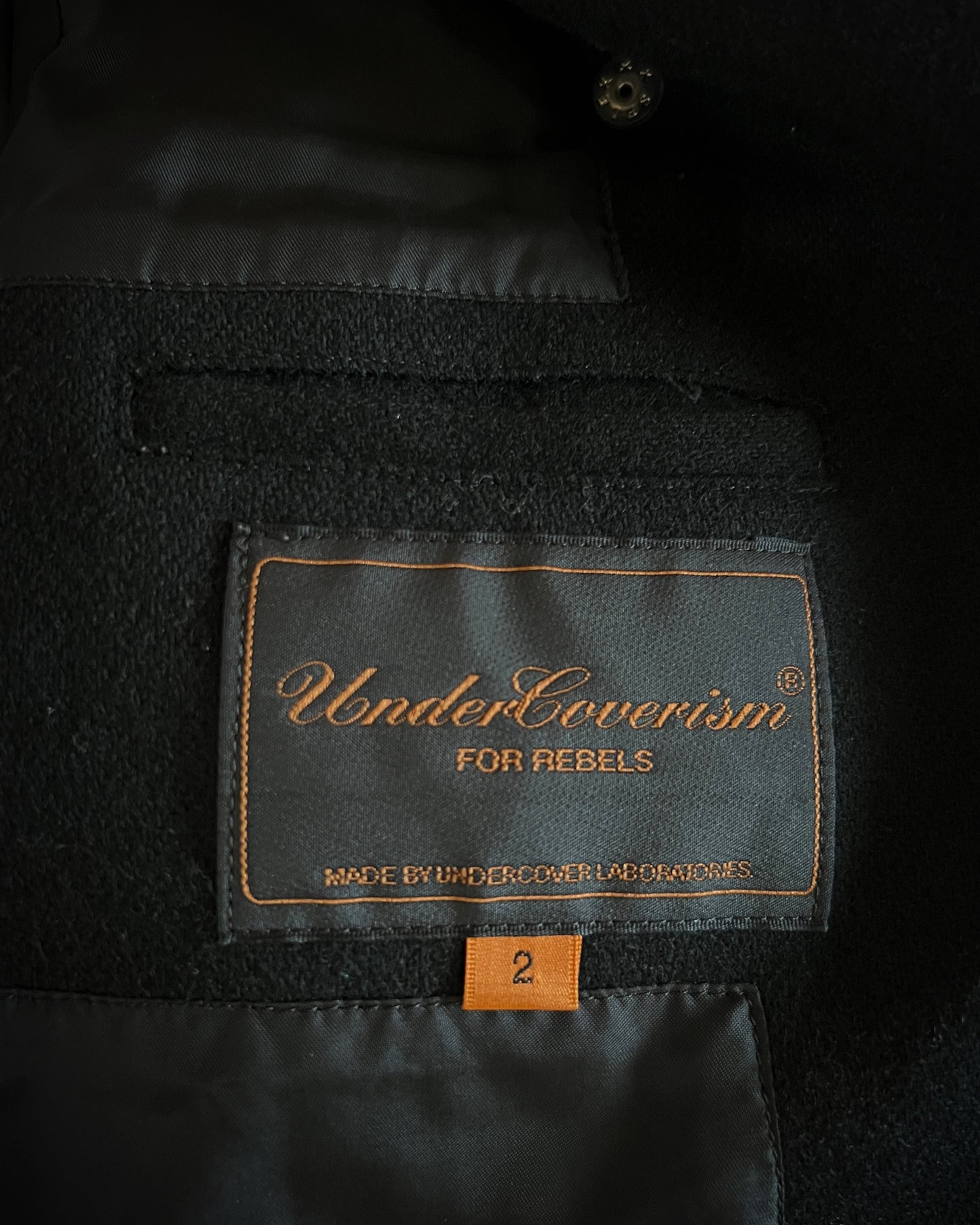 UNDERCOVER AW2007 HYBRID LEATHER JACKET