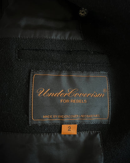 UNDERCOVER AW2007 HYBRID LEATHER JACKET