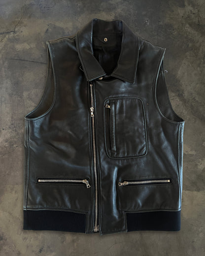 UNDERCOVER AW2007 HYBRID LEATHER JACKET