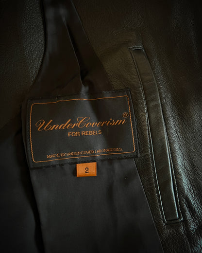 UNDERCOVER AW2007 HYBRID LEATHER JACKET