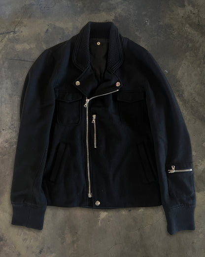 UNDERCOVER AW2007 HYBRID LEATHER JACKET