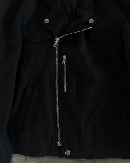 UNDERCOVER AW2007 HYBRID LEATHER JACKET