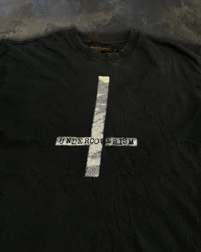 UNDERCOVER SS2002 UPSIDE DOWN CROSS TEE