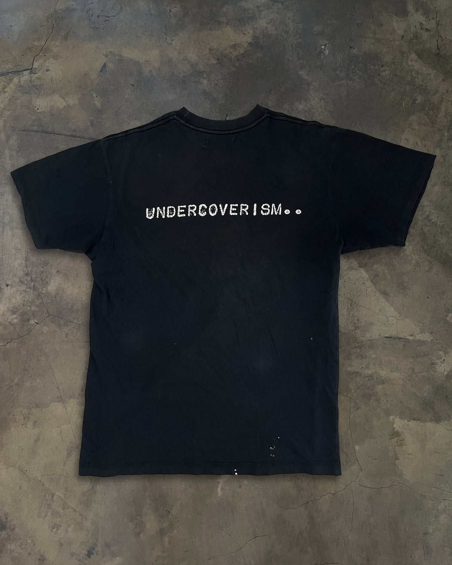 UNDERCOVER SS2002 UPSIDE DOWN CROSS TEE