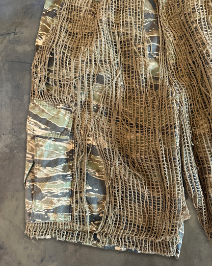 UNDERCOVER SS2003 NET CAMO SHORTS