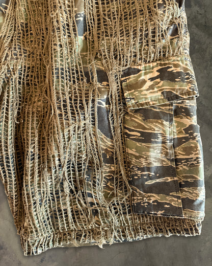 UNDERCOVER SS2003 NET CAMO SHORTS