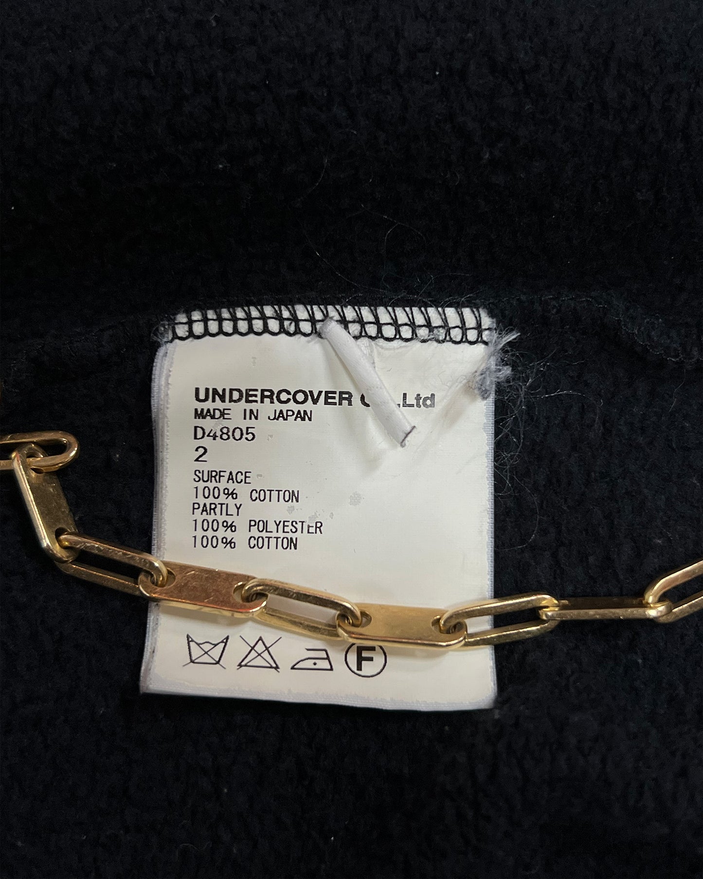 UNDERCOVER AW2010 LONG TECH HOODIE