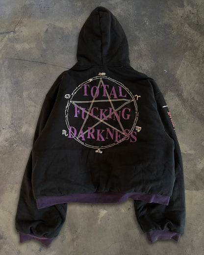 VETEMENTS AW2017 TFD/11 INCH GUN CLUB REVERSIBLE HOODIE