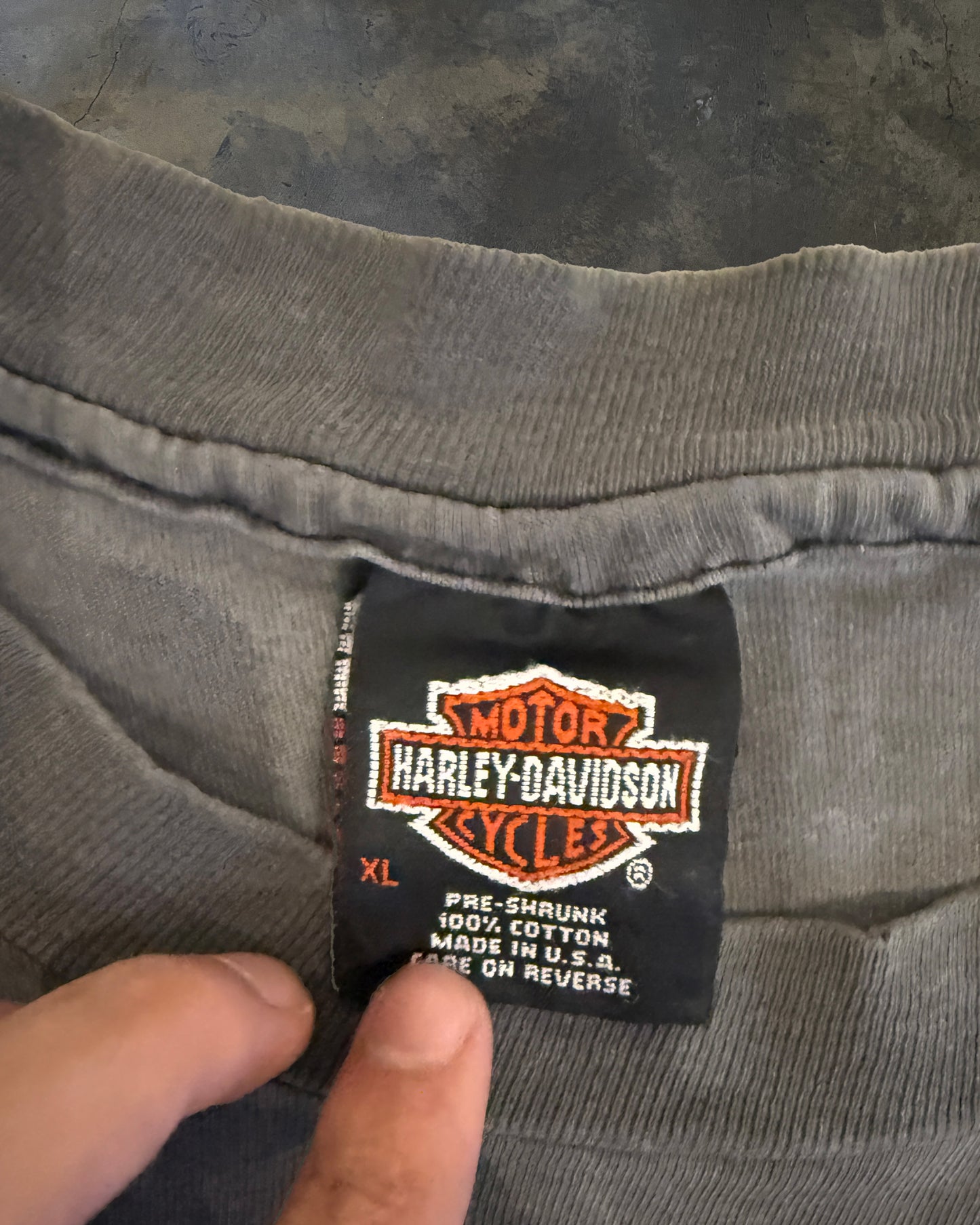 1990s HARLEY CAPE COD TEE