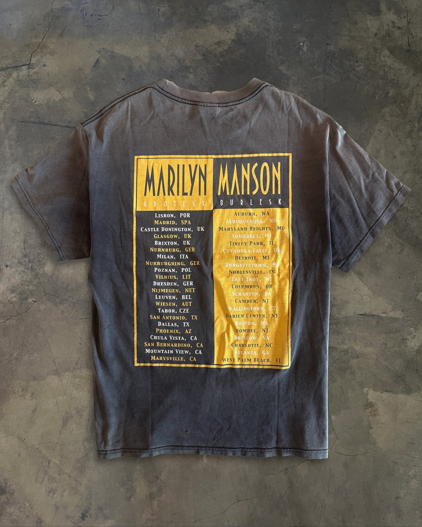 2000's MARILYN MANSON TEE