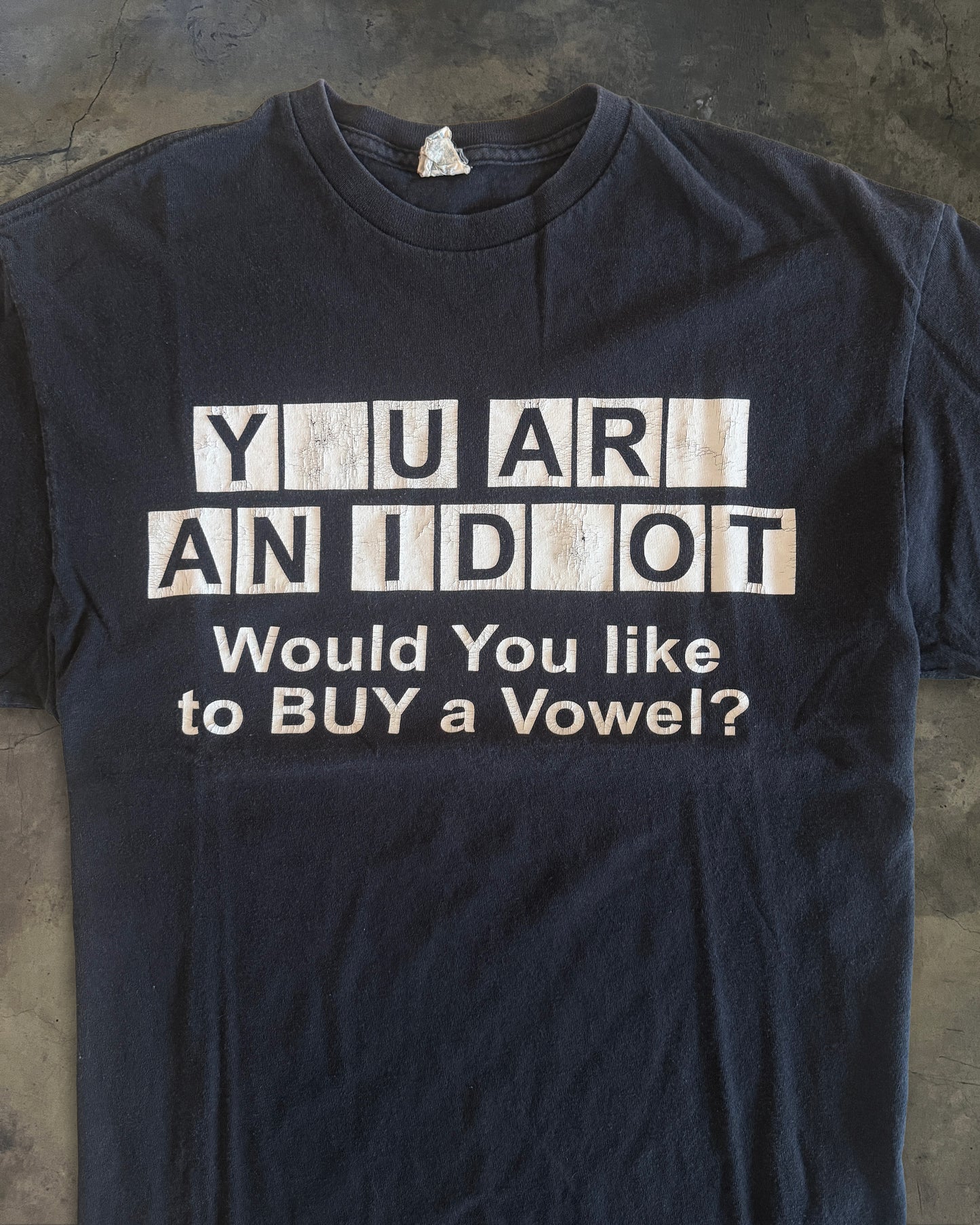 2000's "Y_U AR_ AN ID_OT" TEE