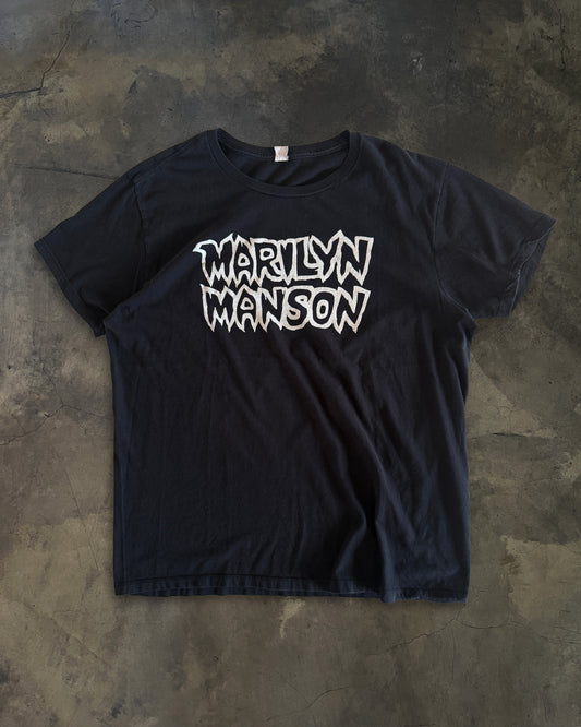 1990s MARILYN MANSON LOGO TEE