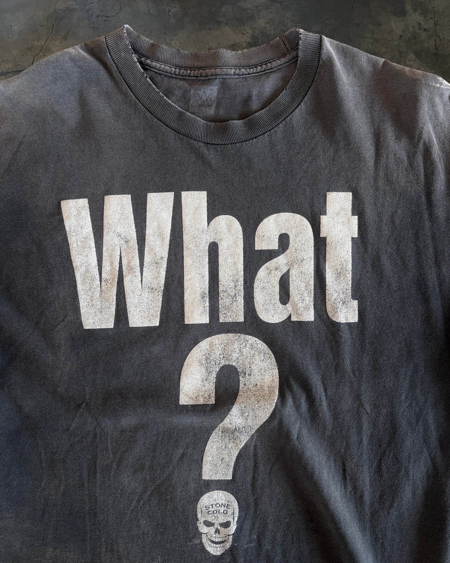 2000's VINTAGE WWE “STONE COLD STEVE AUSTIN - WHAT?” TEE